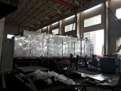 湖北某公司全不锈钢带式干燥机今日顺利发货