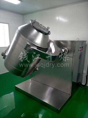 内蒙古锦华生物科技有限公司采购的三维混合机安装调试完毕