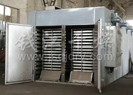 出口印尼的11米长非标隧道式热风循环烘箱制作完毕