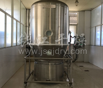 南通某农化公司沸腾干燥机安装调试现场