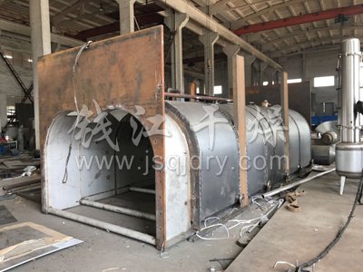 大型150平方空心桨叶干燥机正在紧张制作中！
