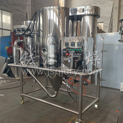 带布袋除尘器的LPG-5离心喷雾干燥机完工