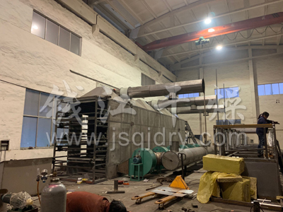 5层外循环带式干燥机制作中